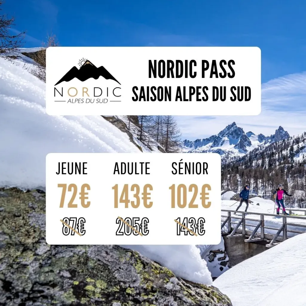Nordic Pass | Alpes du Sud | Saison (Adulte*)