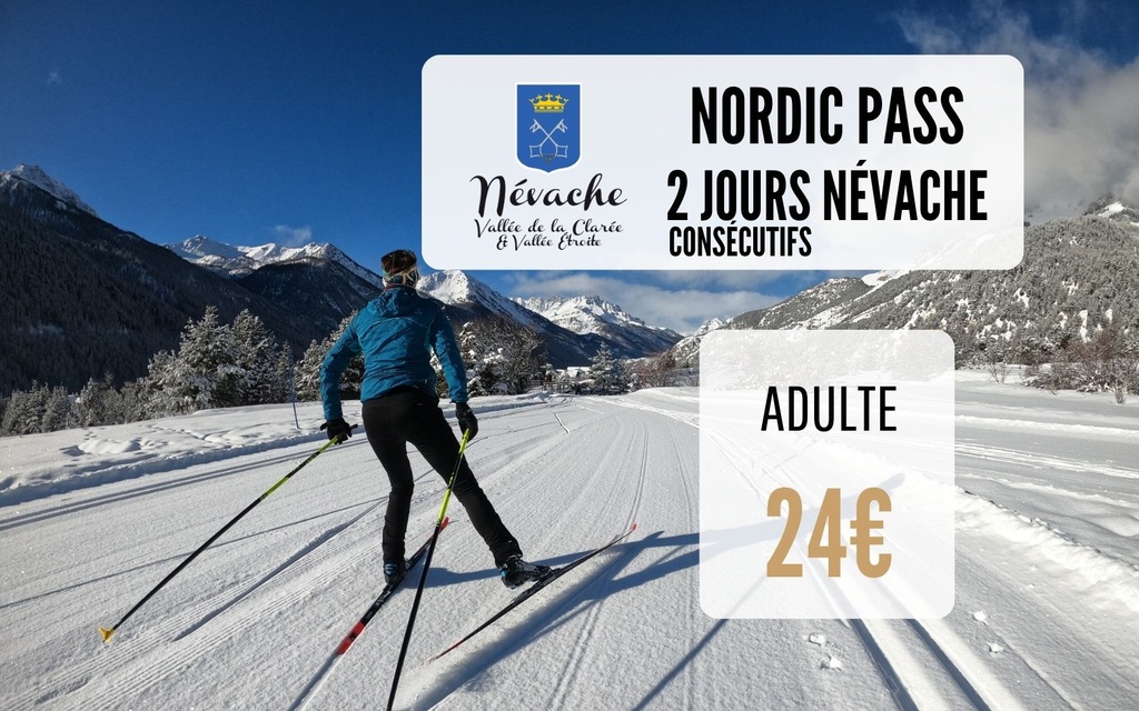 Nordic Pass - Névache / 2 JOURS CONSÉCUTIFS
