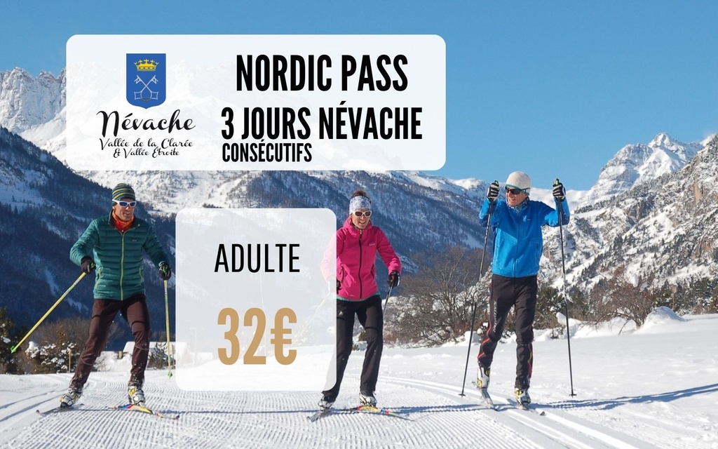 Nordic Pass - Névache / 3 jours consécutifs
